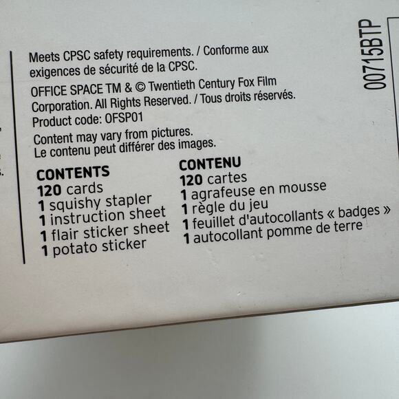 Office Space Game A Secret Mission Game for People to Play at Work NEW SEALED - Picture 5 of 6